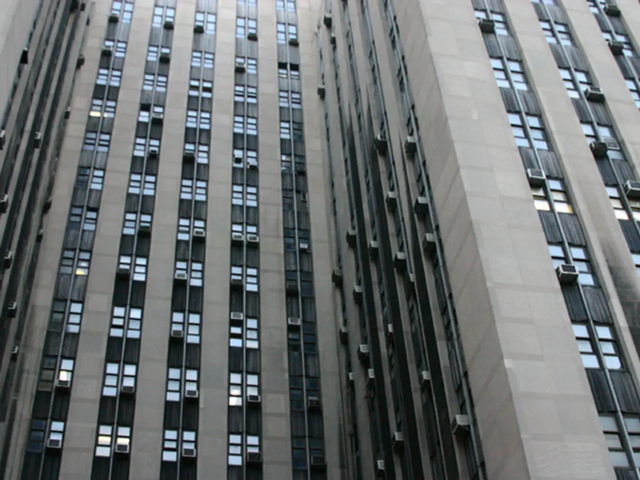 Locked door, unable to be opened.