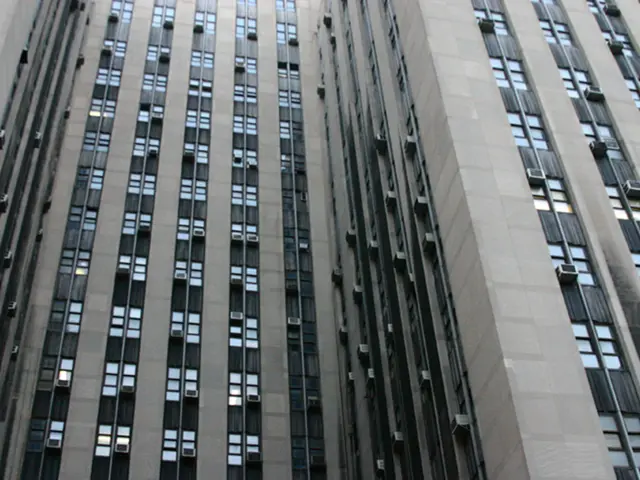 Locked door, unable to be opened.