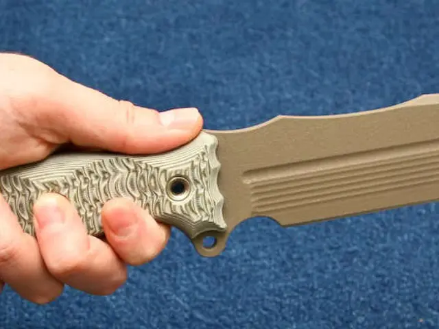 Psychiatric kitchen subjected to a violent stabbing incident.